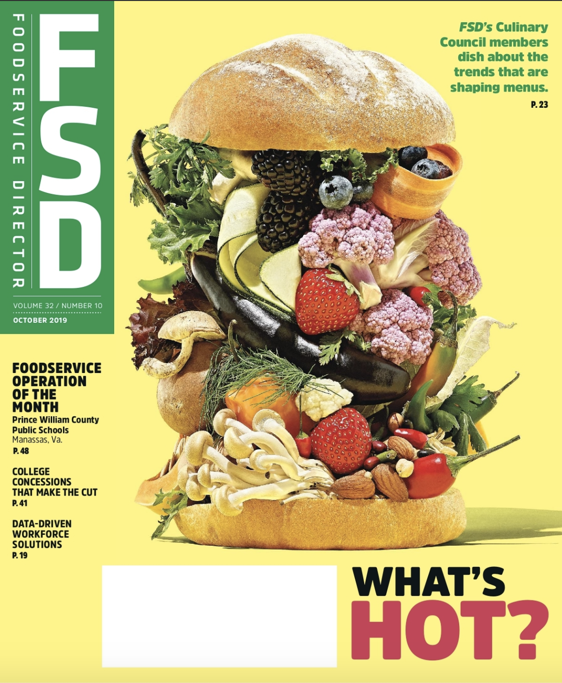 FoodService Director Magazine October 2019 Issue